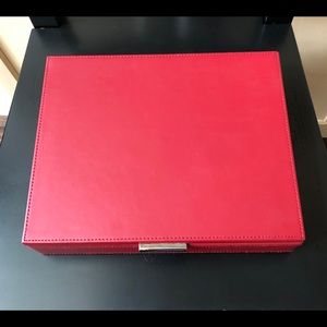 Red jewelry box